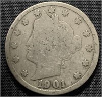1901 - U.S. nickel