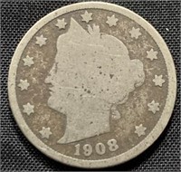 1908- U.S. nickel