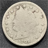 1908- U.S. nickel