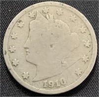 1910- U.S. nickel
