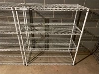 Metal 4-Shelf Storage Unit