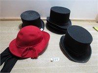 job lot of custom hats