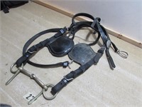 Driving horse bridle