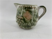 hand glazed stoneware pitcher made by Louisville s