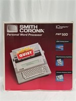 vintage smith corona word processor still in box