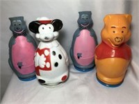 Early Puppets Wheat Puffs Cereal Piggy Banks