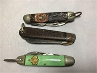 Pocketknife Collection of 3