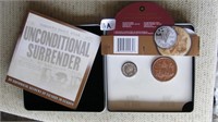 60th Anniversary D-Day 2 Coin Set in Case