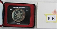 1971 British Columbia Silver One Dollar