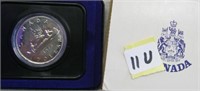 1976 Canadian One Dollar Coin in Case