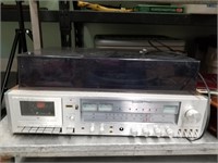 Hitachi model SDT-9610H AM/FM stereo cassette reco