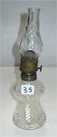 Miniature Swirl Oil Lamp