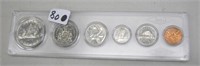 1976 Canadian 6 Coin Set