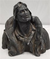 Michael Garmon "Early Flying Man" bust figurine, 7