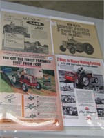 4 Tractor Paper Advertisements