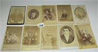 10 Vintage Photographs-4 inches x 2 1/2 inches
