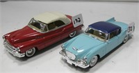 2 Die Cast Metal Solido Cars-1:43 Scale