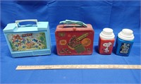 Vintage Lunch Boxes and Thermos