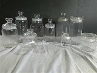 Assorted Jars with Lids