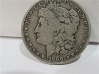 1 1900-S Morgan Silver Dollar