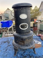 Antique Alumino #32 Kerosene Heater (No Insides)