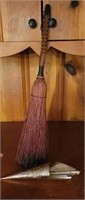 Vintage Broom & Match Holder