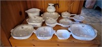 Lot of Corning Ware casserole dishes