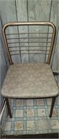 Vintage Metal Framed Chair