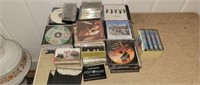 Estate lot of cds and tapes