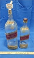 2 Large Johnnie Walker Bottles