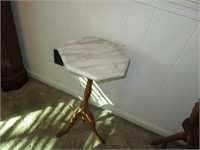 Lynchburg Pick Up/Marble Top Plant Stand