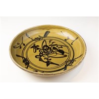 Cizhou Stoneware Calligraphy Dish