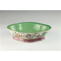 Famille Rose Canton Ware Dish