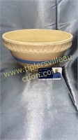 Blue band pottery bowl