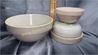 Stoneware nesting bowls