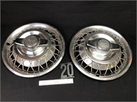4 Chevy spinner hub caps