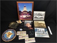 IL State Police  Pictures, Ashtray, Sign, & Pins