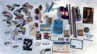 License Tags, Chicago Ticket & Pins & Misc.