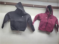 NEW 2 Kids SIze S Hooded Jackets