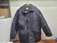 Tuff Duck Mens Size L (42-44) Black Work Coat