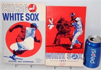 1961 & '64 Chicago White Sox Baseball Scorebooks