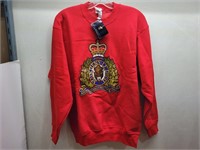 NEW RCMP Elite Red Sweat Shirt Adult Size M