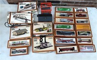 Box full Tyco Trains & Accessories