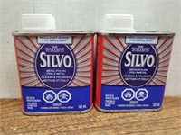 NEW 2 SILVO Metal Polish 142 ml Tins