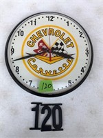 Chevy Corvette clock