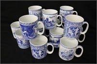 Spode Blue Room Collection Mugs