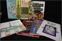 New Adult Coloring Books, Patterns and Stencils