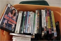 Large Tub of DVD's