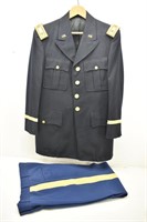 VTG Foree Military Dress Coat Uniform Gold Buttons