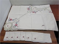 NEW Fancy Lace 72x108 Real Hand Made Table Cloth +
